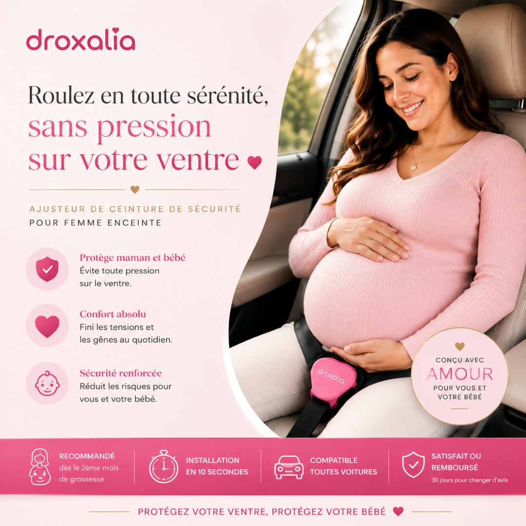 Ajusteur Ceinture  Grossesse droxalia™